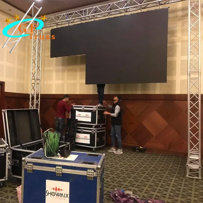 Фото Система опорных конструкций для уличных мероприятий: для подвешивания светодиодных дисплеев и сценического освещения №4