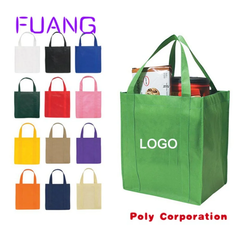 Wholesale resusable eco friendly ecological reusable ecological non woven bags