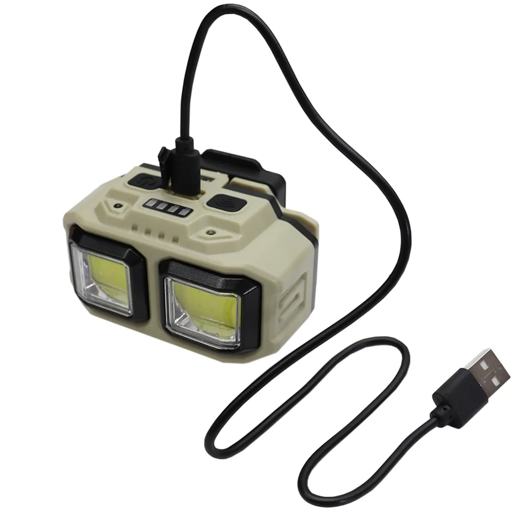 Тактический FAST MICH NVG шлем, сигнальный датчик света, налобный фонарь с зарядкой через USB, фара для охоты, кемпинга, рыбалки (art.: 3920cbcad4e15) - 3920cbcad4e15