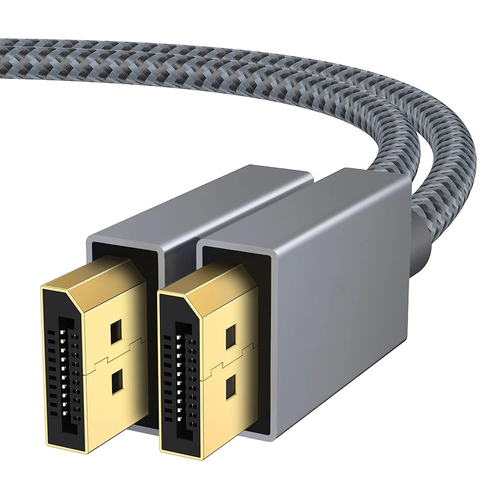 Кабель 4K DP 1M 2M 3M 5M Display Port to DisplayPort 1.2 Высокоскоростной кабель 4K@60Hz 2K@165Hz 2K@144Hz для