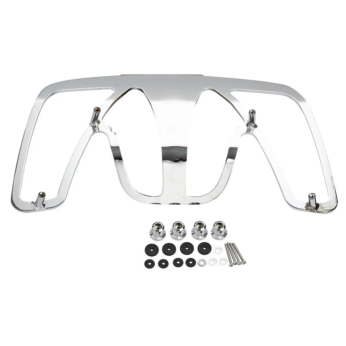 Мотоциклетный хромированный/черный багажник для Honda Goldwing GL1800 Trike 2001-2017 2016 15 14 13 Gold