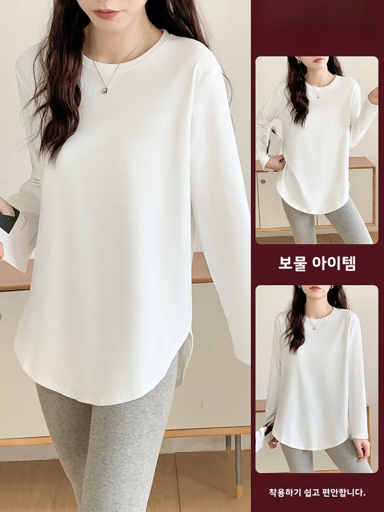 Утолщенная двусторонняя флисовая белая нижняя рубашка для женщин новинка 2024