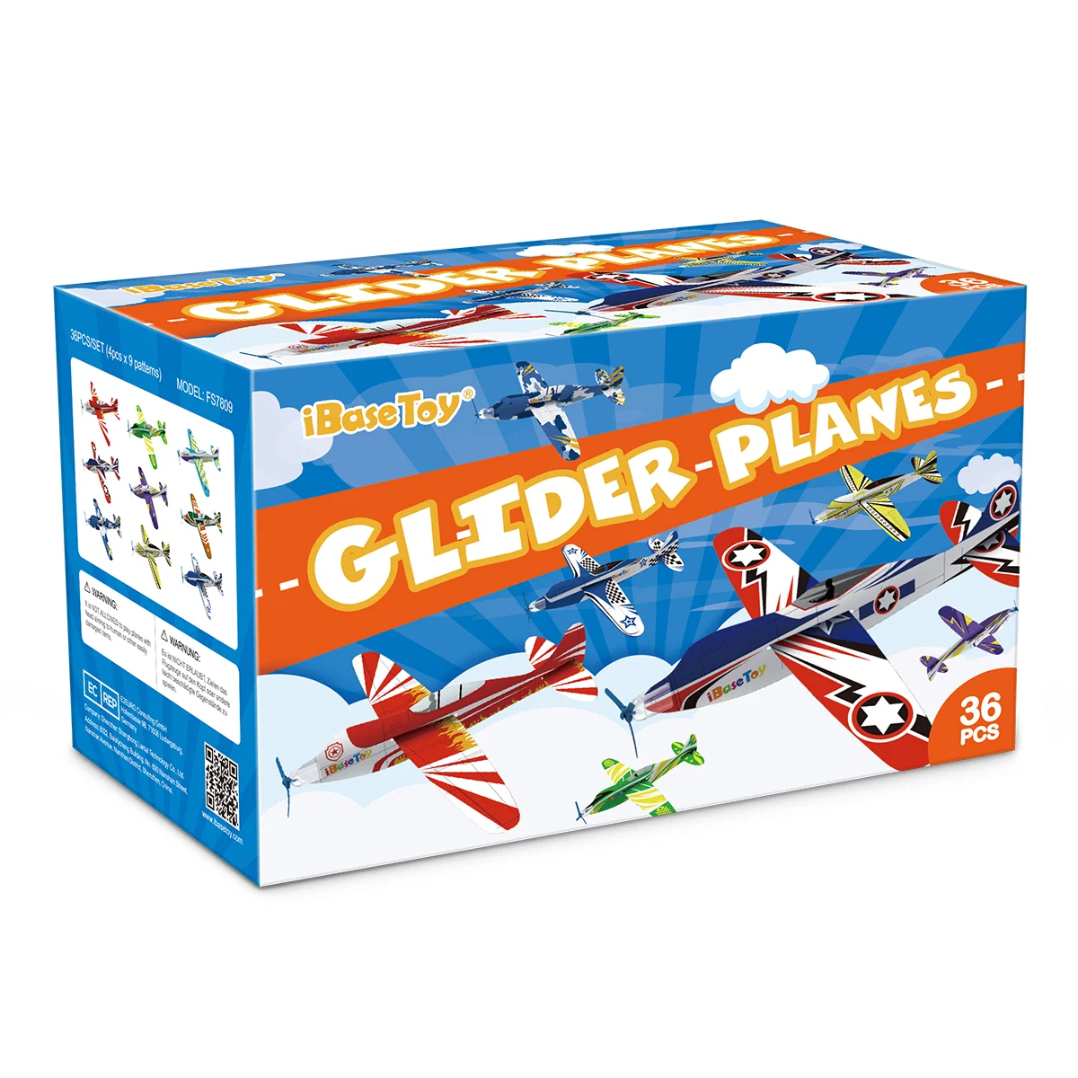 Assembly Plane Glider Kids Flying Airplane Toys Childrens Flight Set Children’s