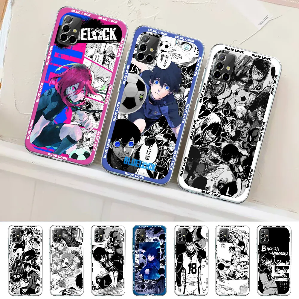 

Anime Blue Lock Case for Samsung Galaxy A53 A13 A52 A12 A51 A32 A71 A21s A31 A72 A02s A41 A11 A42 A03s A73 TPU Soft Phone Cover