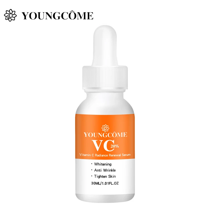 

YOUNGCOME Vitamin C Serum Whitening Lightening Spots Brightening Facial Skin Essence Moisturizing Firming Shrinking Pores