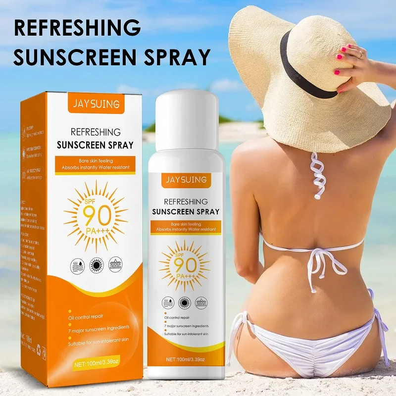 

Солнцезащитный изоляционный спрей 100 мл, водонепроницаемый отбеливающий консилер, увлажняющий Защитный Спрей для кожи с контролем жирност...