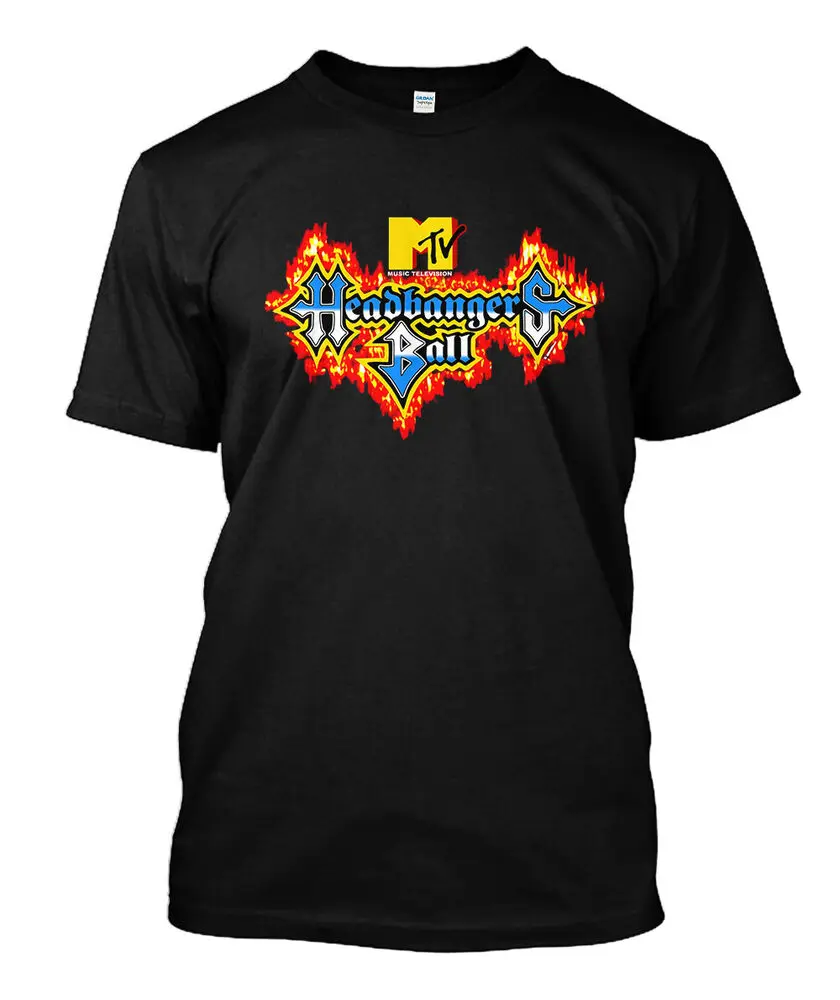 

Nwt 6639-Headbangers Ball Fire Футболка размер S, Xl, 2Xl