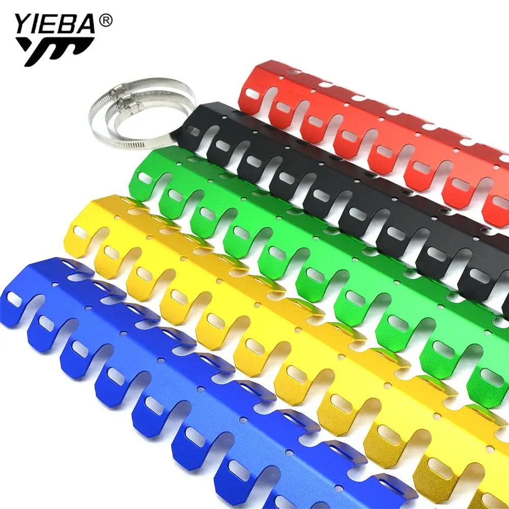 Мотоциклетная выхлопная труба глушителя защита ноги теплозащитный Чехол для YAMAHA