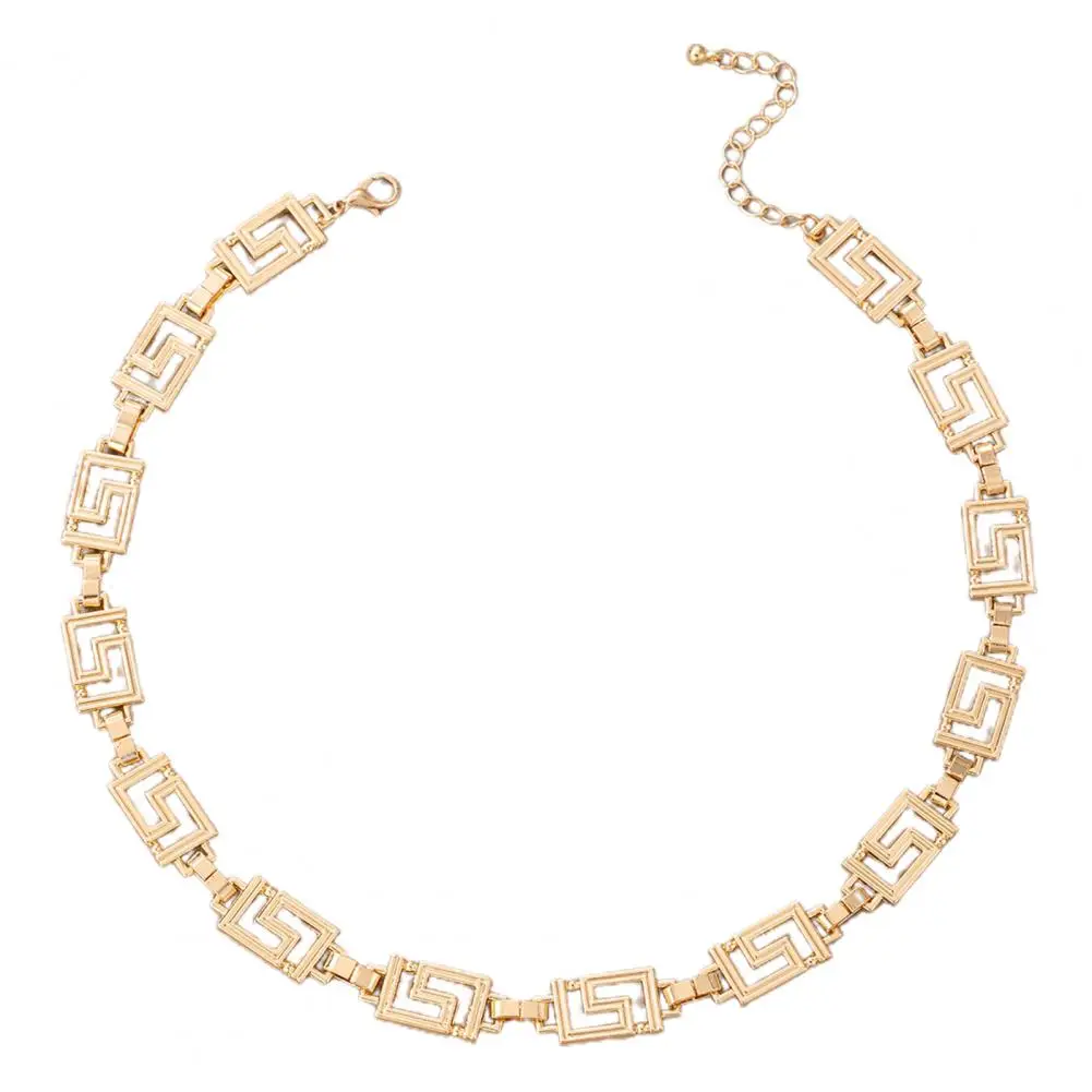 

Collarbone Necklace Exaggerated Female Decoration Labyrinth Choker Necklace Women Jewelry Gifts Choker Necklace for Party