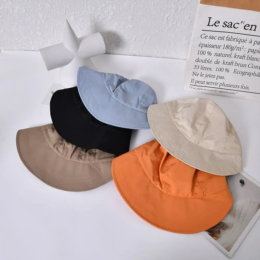 

Foldable Visor Hat Beach Bowknot Travel Small Brim Bucket Hat Women Cap Fisherman Hat Sun Hat