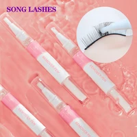song lashes 11x125mmtransparent gel remover pen 5ml non irritating fake lashes remover pen for beauty salon makeup tool