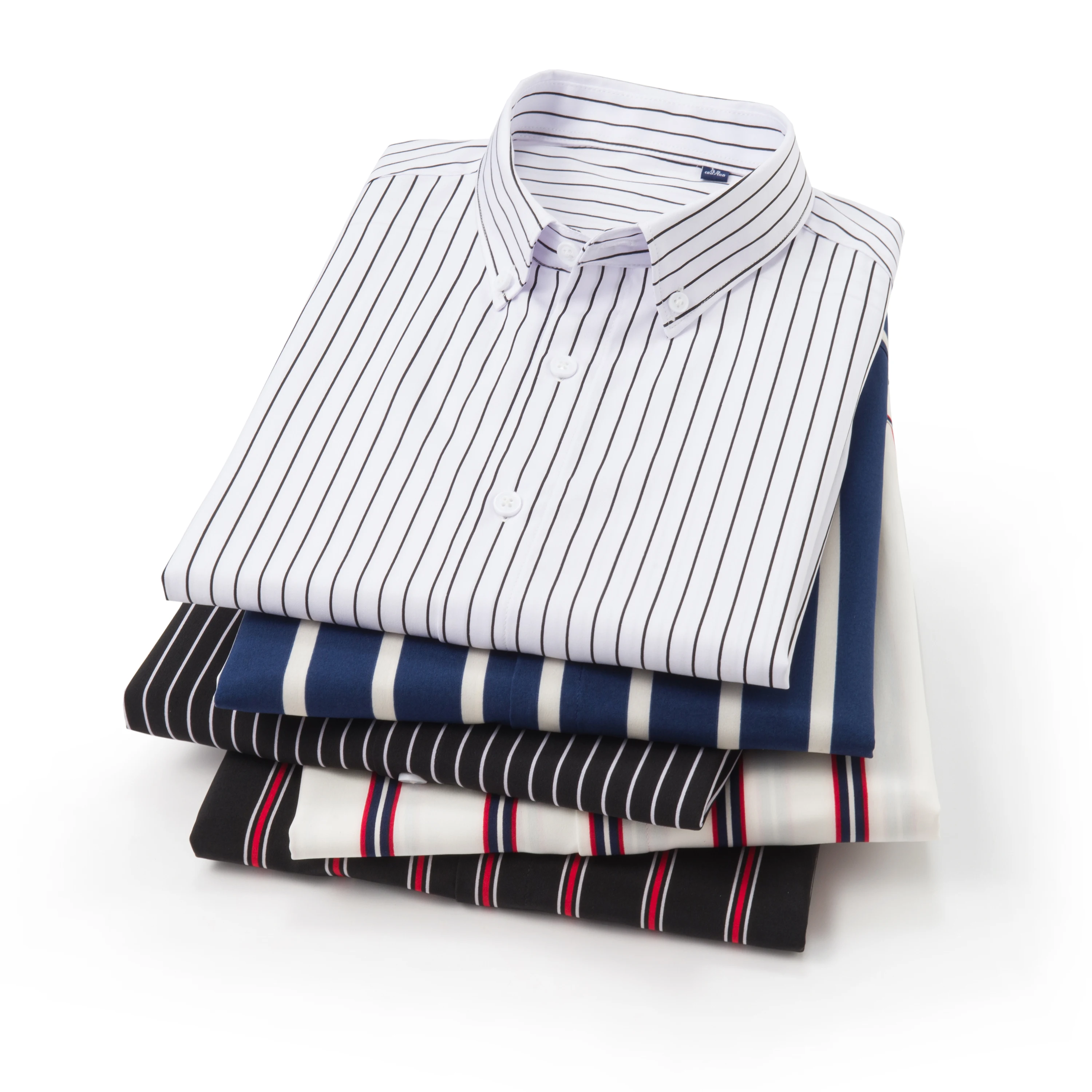 Рубашка мужская стрейчевая с длинным рукавом деловая Повседневная блуза в