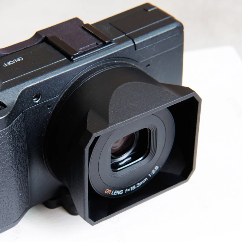 

Классическая прямоугольная бленда для объектива RicohGR3 в стиле ретро без темного угла, устанавливаемая Крышка для фильтра 43 мм, затеняющая крышка, квадратная крышка для защиты от выцветания рта