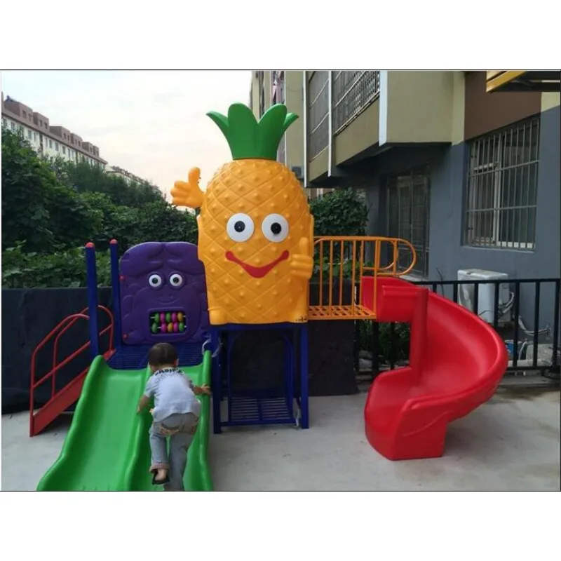 

Kindergarten Large Slide Children's Outdoor Doctor Combination Toys Plastic Community Outdoor Amusement Facilities and Equipment
