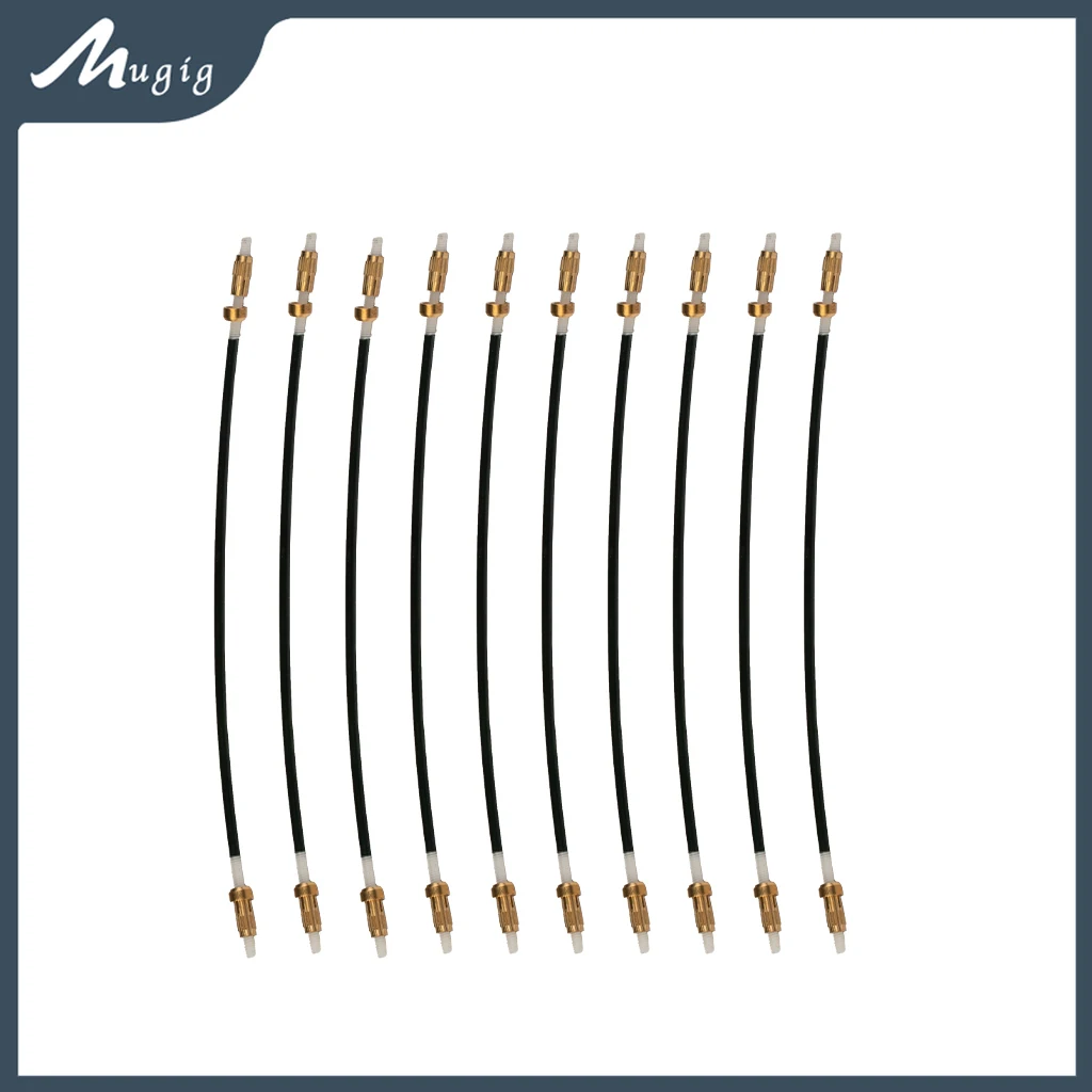 

10PCS Adjustable Fiddle Tailguts Violin Tail Gut Nylon End Rope Taipiece Holder For 4/4 3/4 Fiddle DIY Adjuster Replacement Fix