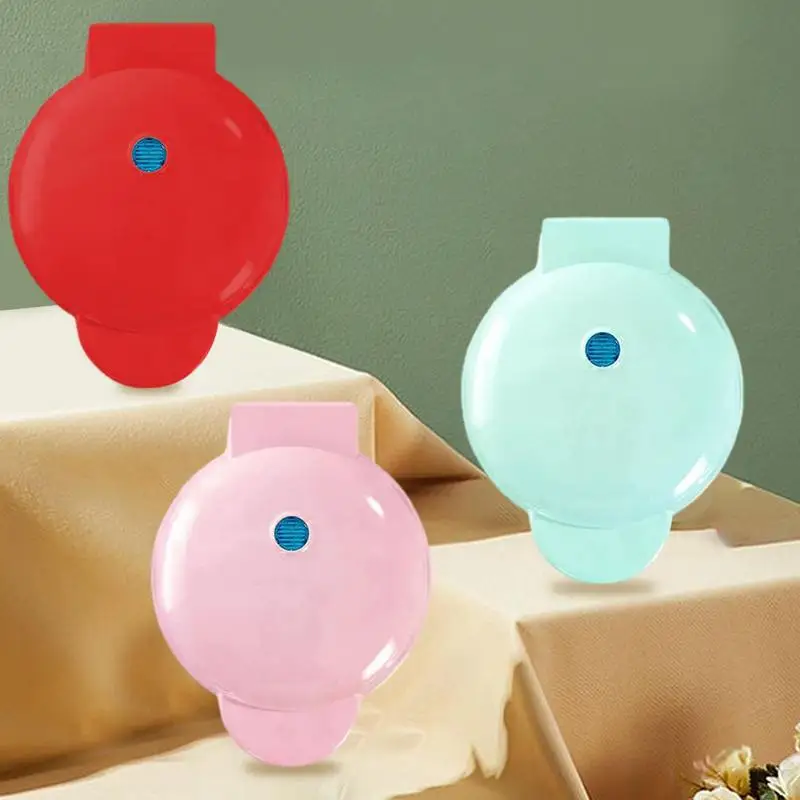 

Mini Doughnut Maker Non Stick Coated Kitchen Double Sided Heating Make 7 Donut Maker Kid's Snacks For Kid Friendly Breakfast