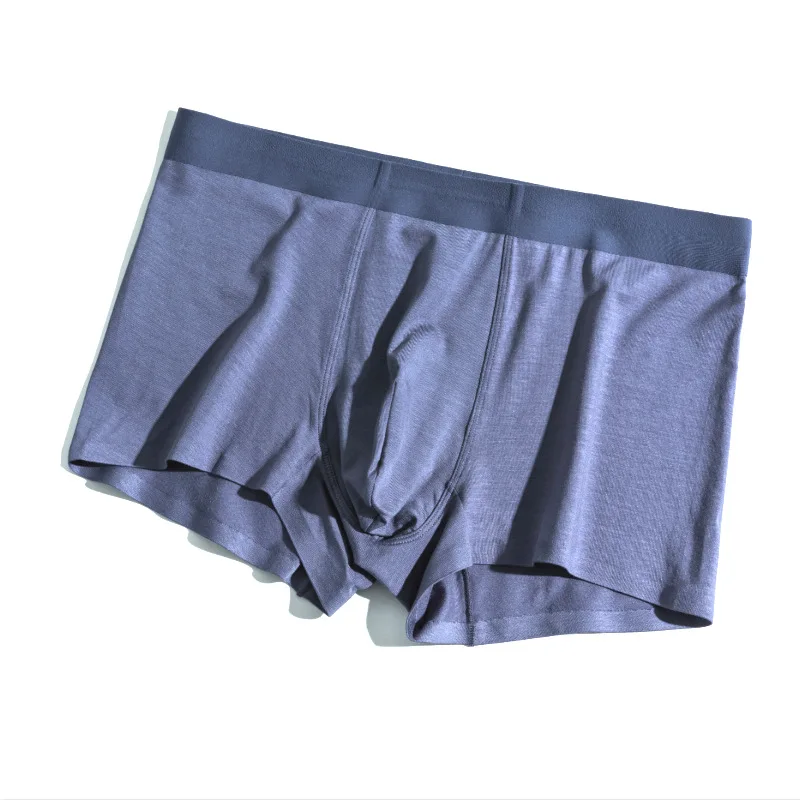

Men's Underwear Recycled Fiber Modal Male Solid Underpants Men's Boxers Seamless Boxer Youth Briefs Bottoms Knickers Wholesale