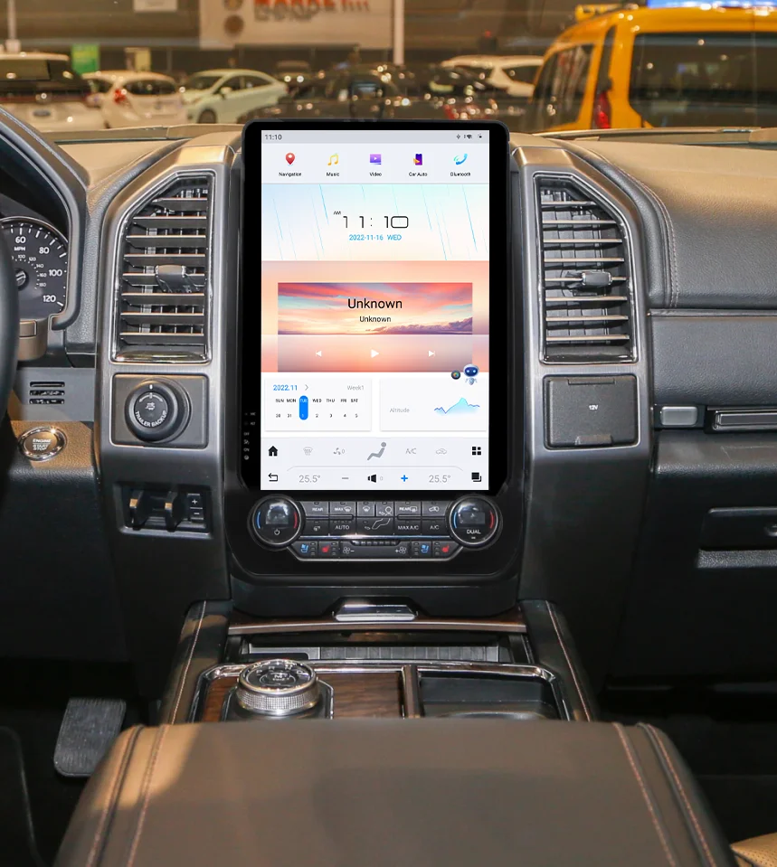 For Ford Expedition 2016 - 2022 Android 12 Gps Autoradio Multimedia Video Player