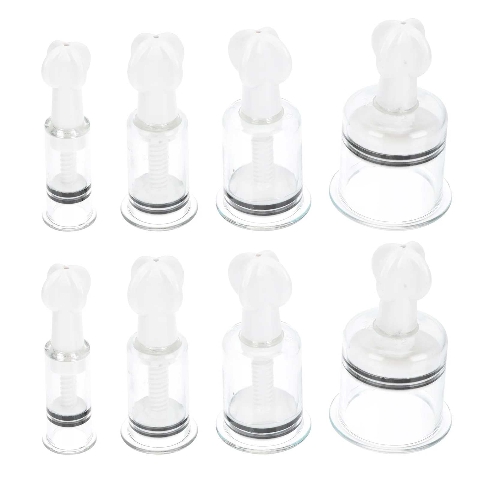 

8Pcs Rotation Type Cupping Device Safe Cup Moisture Absorption Cup