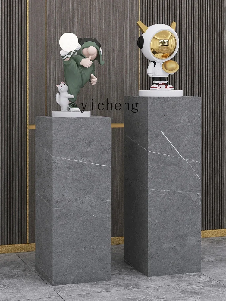 ZWS матовая Ремесленная скульптура орнамент базовая каменная плита стол простая