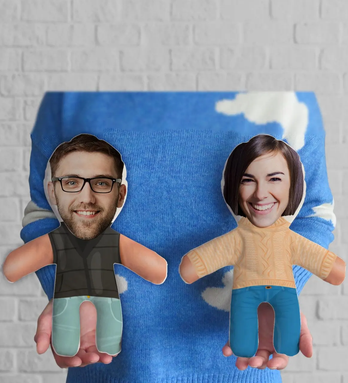 

Персонализированное фото на заказ 2'li Baby yastekk-2