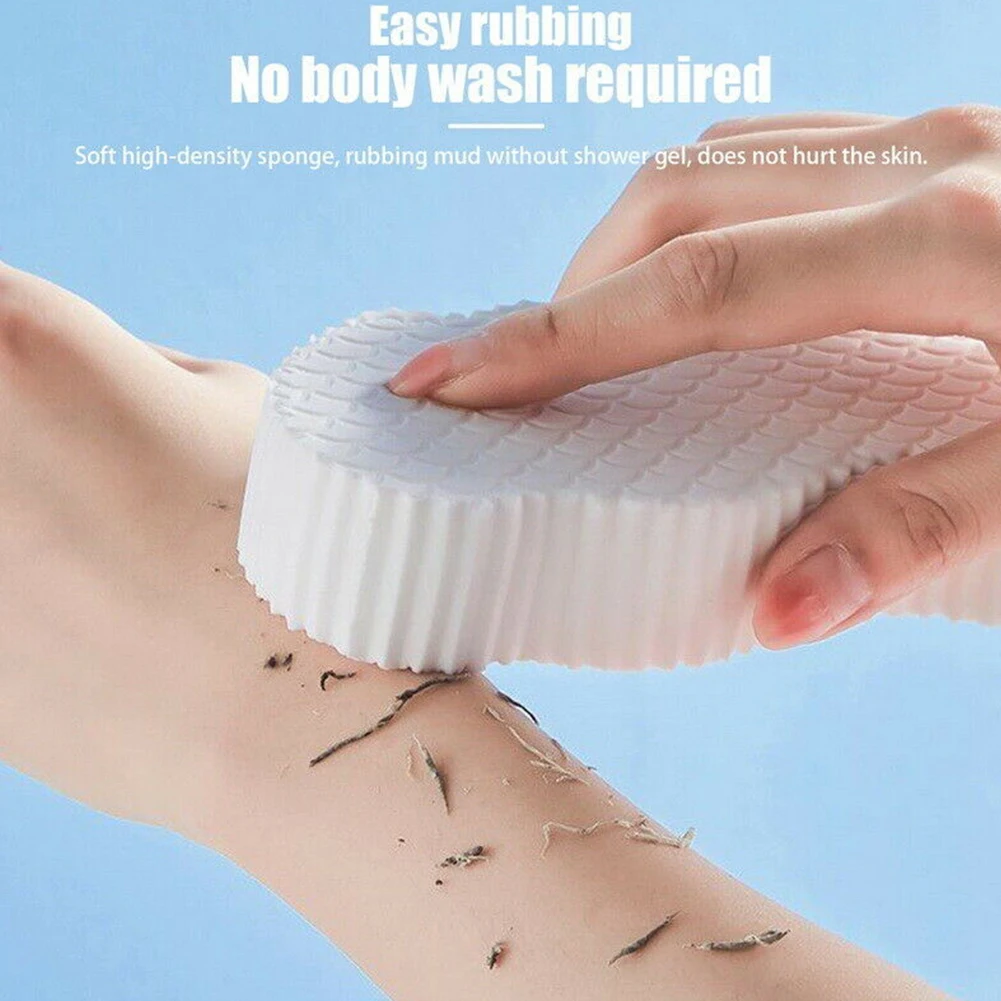 

Magic Bath Sponge Exfoliating/Dead Skin Removing Sponge Body Massage Cleaning Shower Brush Bath Tools Bathroom For Kids Adult