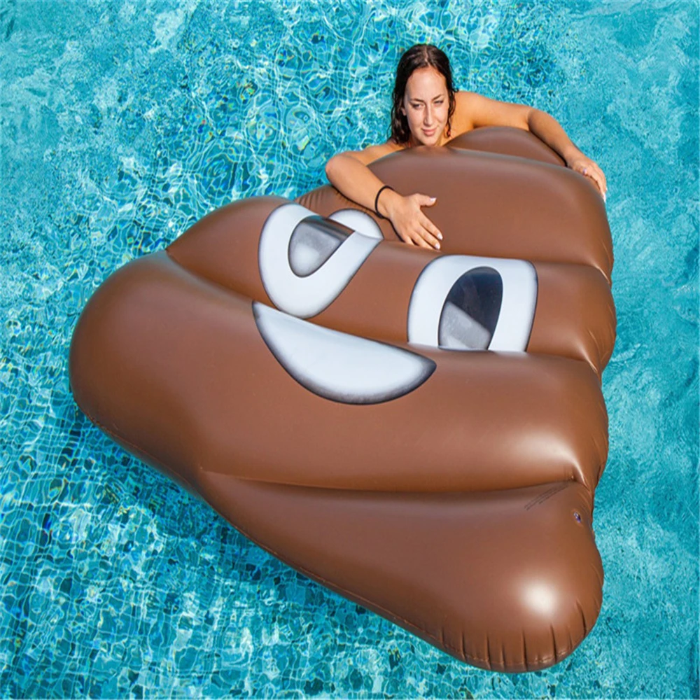 

140CM Swimming Giant Inflatable Pool Float Lounger Air Mattress Bed Raft For Adults Beach Water Party Funny Toys Boia Piscina