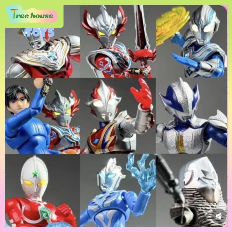 Фото Новинка: Серия Blokees Ultraman Heroes S, том 3, сборная фигурка Blazing Brave Taiga |   Детская развивающая сборная игрушка №3