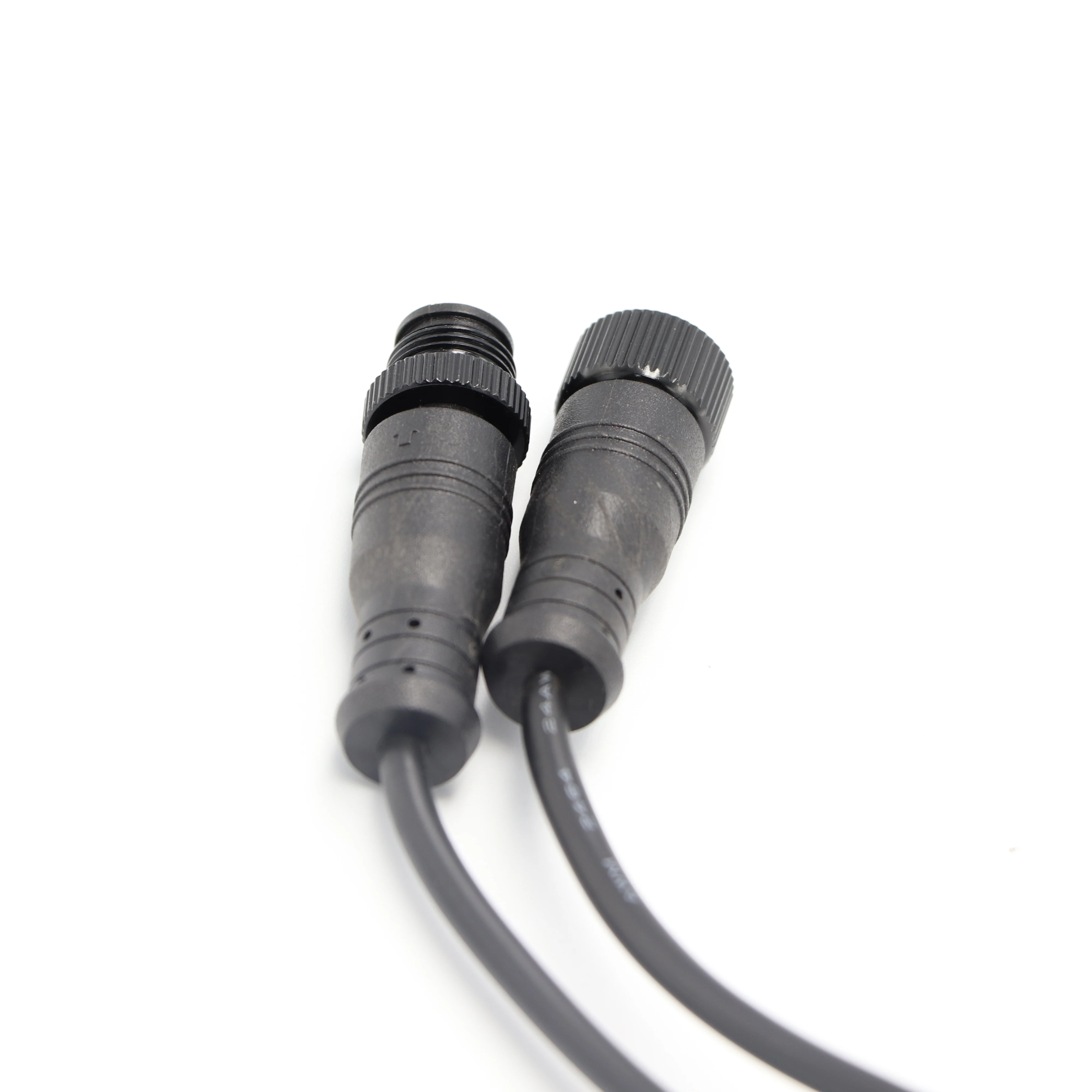 Водонепроницаемые кабельные разъемы IP68 FS020 M12 металлическая гайка 5Pin