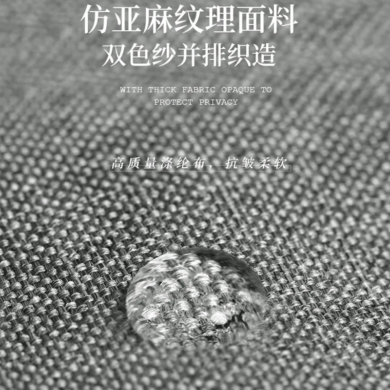 k water grey beige pink polyester mildew resistant linen shower curtains with hooks waterproof antibacterial curtain bathroom free global shipping