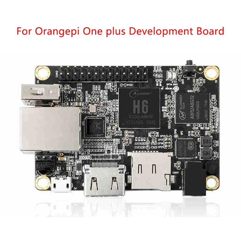 For Orangepi One Plus Development Board H6 Quad-Core 64-Bit ARM Cortex-A53 1GB Support Android7.0 Mini PC Motherboard