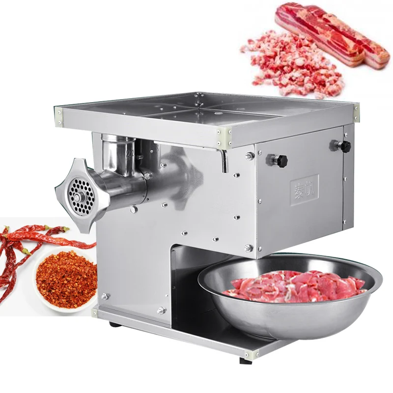 

Desktop Multi-function Meat Slicer For Slicing Shredding Dicing Meat Processing Equipment Commercial Meat Grinder Machine