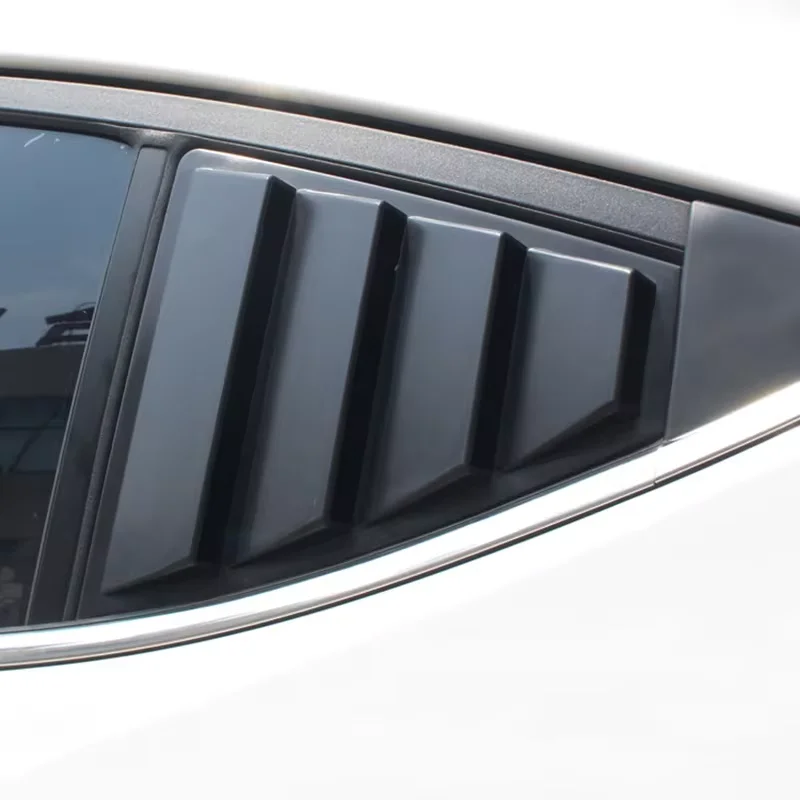 

Для Hyundai Elantra 2017-2019 автомобильная задняя жалюзи, оконная боковая крышка, накладка, наклейка, вентиляционный совок, аксессуары из АБС-пластика из углеродного волокна