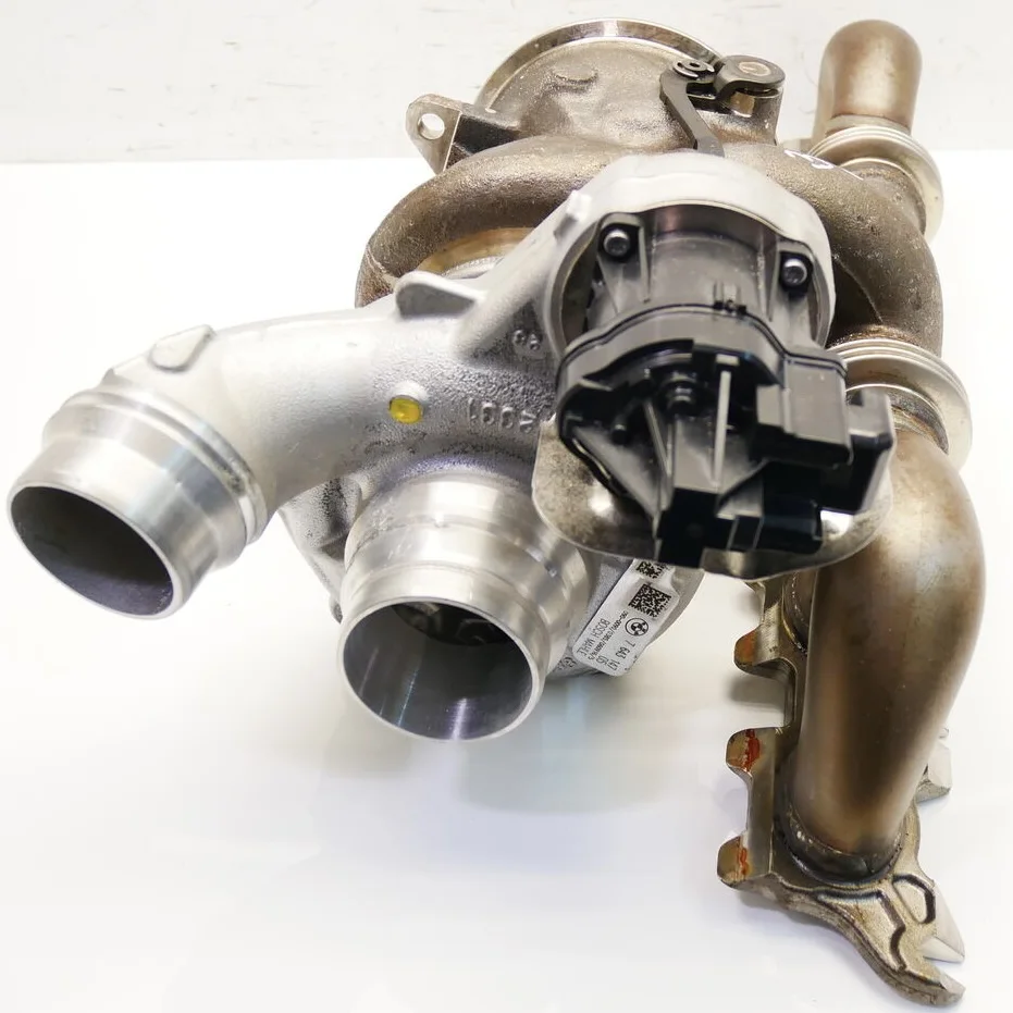 Фото Турбокомпрессор для двигателя BMW B58 G12 LCI 740i X7 G07 X5 G05 40iX 340 л.с. B58 №2