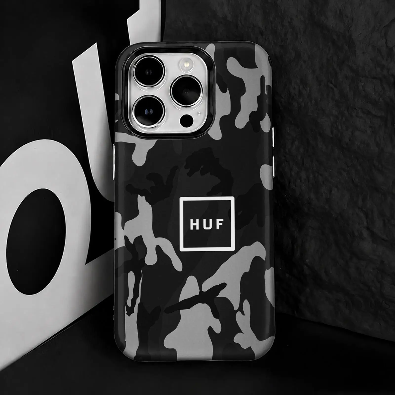 Фото Модный чехол для телефона H-HUFs для iPhone 17 16 15 14 13 12 11 Pro Max Air, двухслойный противоударный защитный чехол 2-в-1. №2