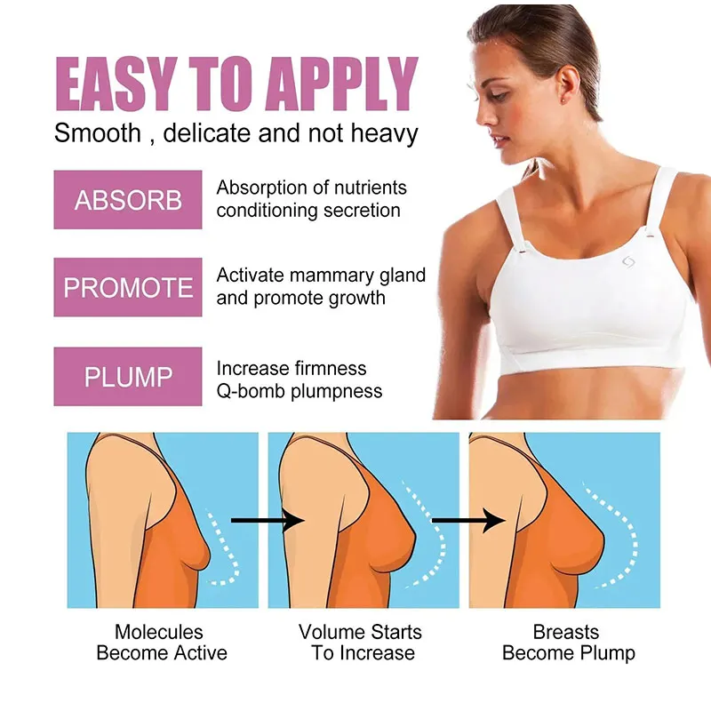 Крем для быстрого роста груди подтяжка усилитель эфирное масло