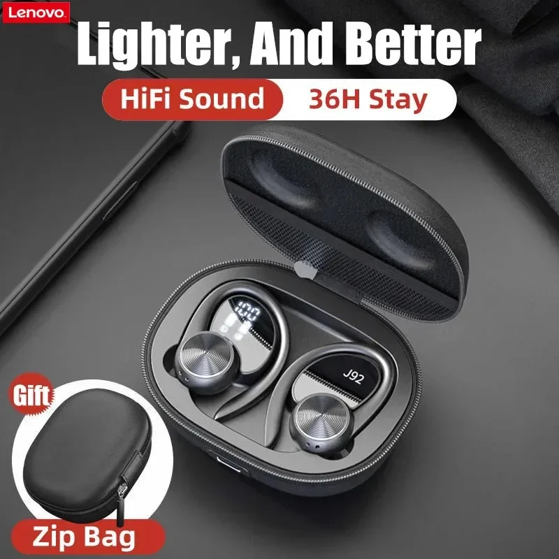 

TWS-наушники Lenovo с поддержкой Bluetooth 5,0 и микрофоном