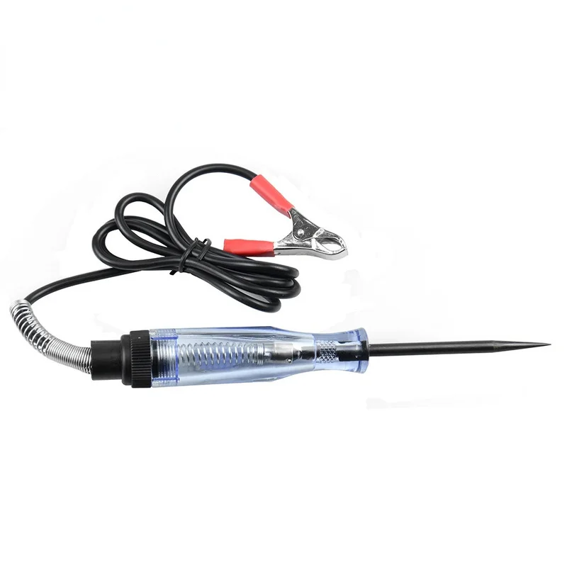 

VoltMet Long Probe Pen Bulb Auto Repair Tool 2021 Auto 6V 12V 24V DC Auto Truck Voltage Circuit Tester Auto Test