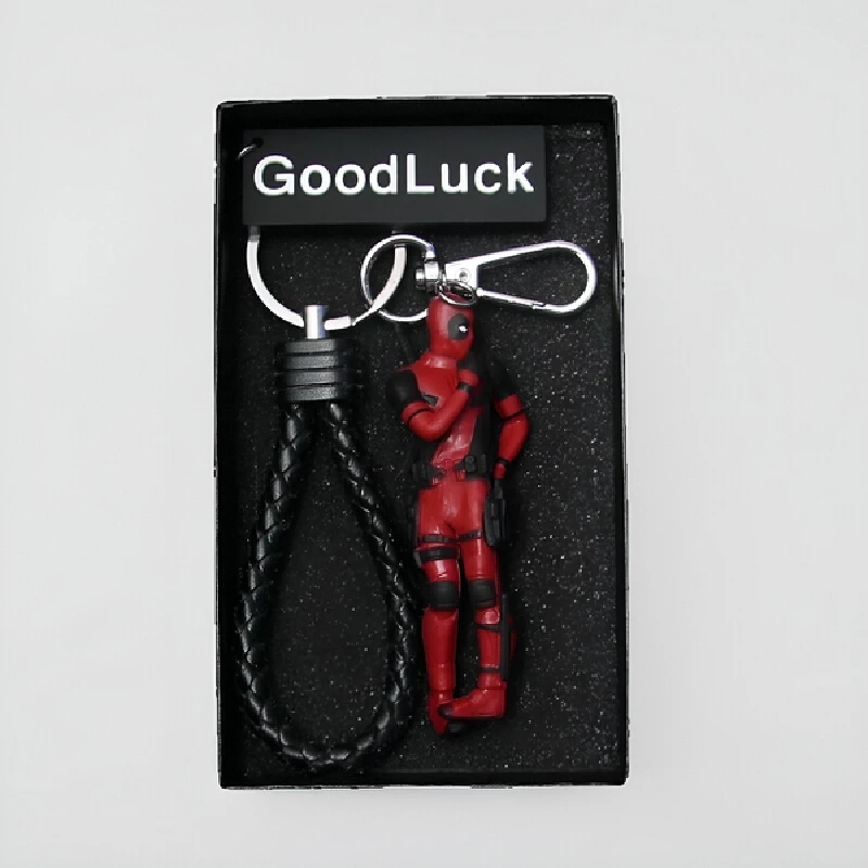 Новинка 2024 кукла с персонажем Дэдпула креативный Брелок подвеской в сумку
