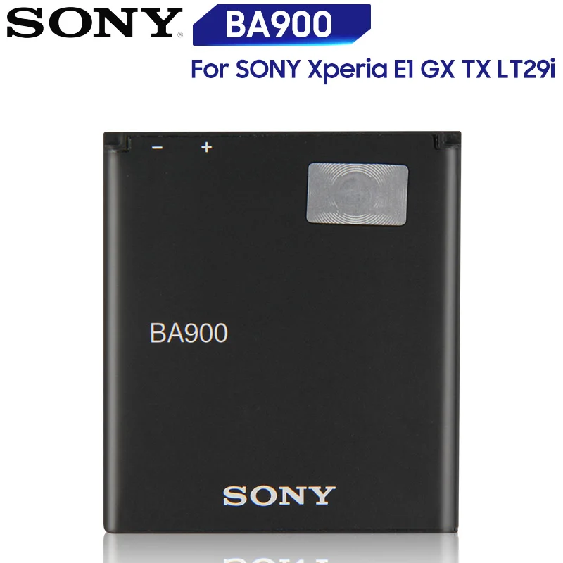 

Original Replacement Sony Battery For SONY Xperia E1 GX TX LT29i SO-04D S36H ST26I C1904 C2105 AB-0500 BA900 Genuine 1700mAh