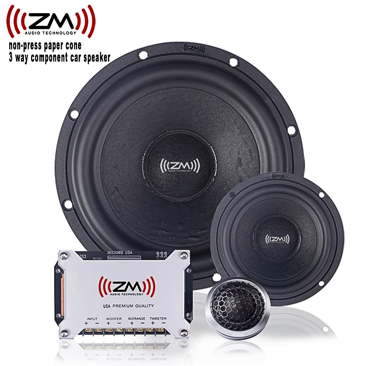 

Car Audio System 400Watts Peak Power 4ohms Horn 3way Car Component Speaker