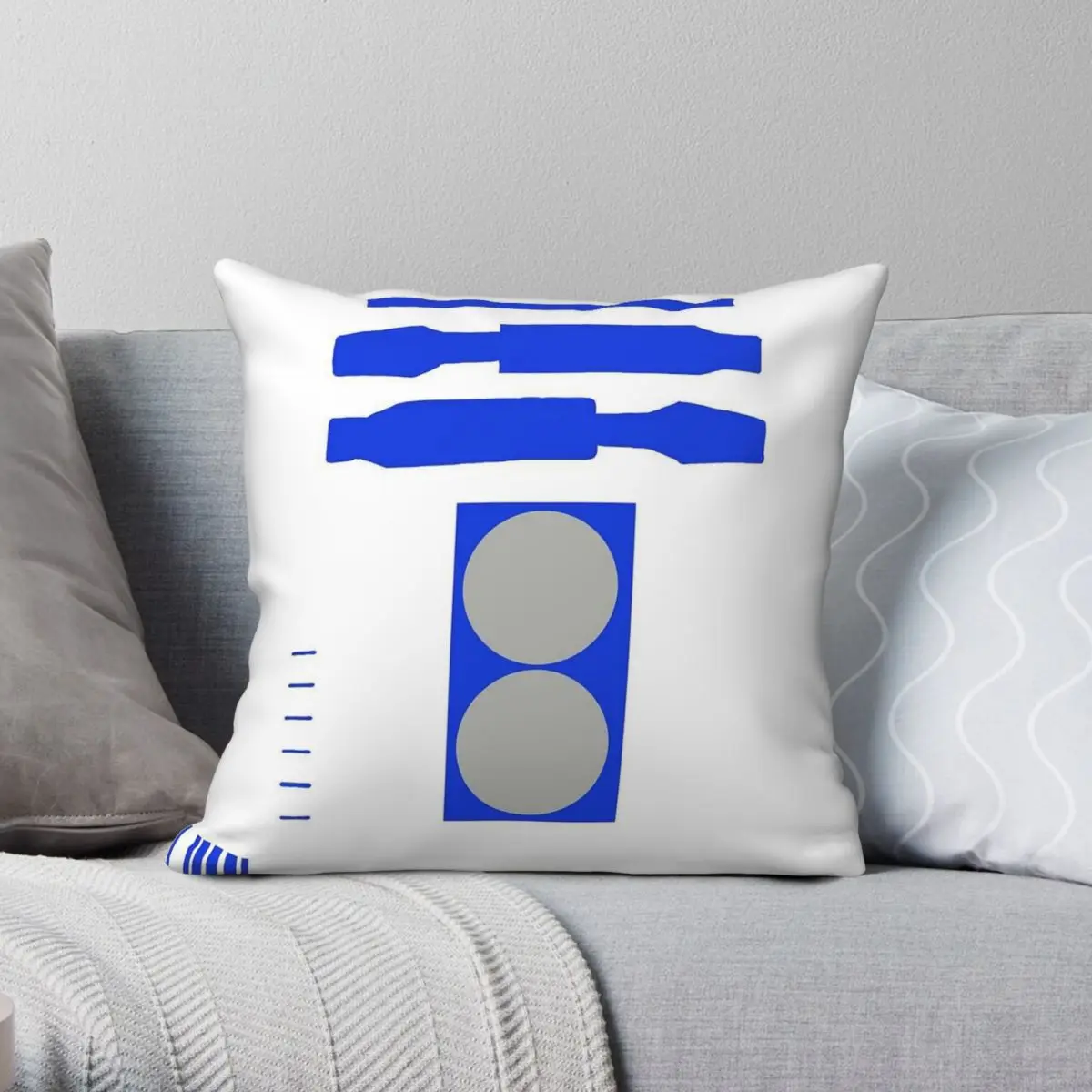 Квадратная наволочка из полиэстера и льна на молнии для украшения комнаты