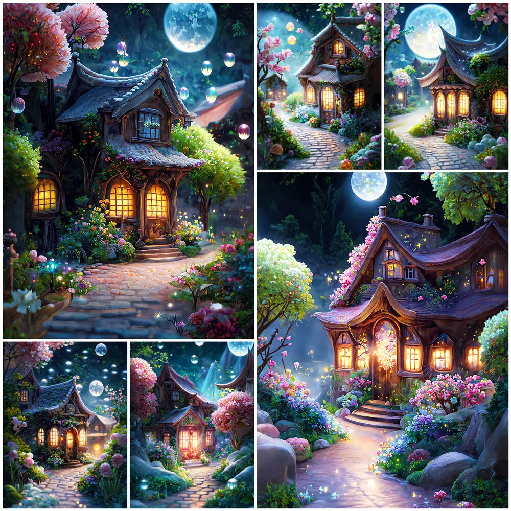 EverShine алмазная живопись вышивка крестиком полная смола постельное белье офисное