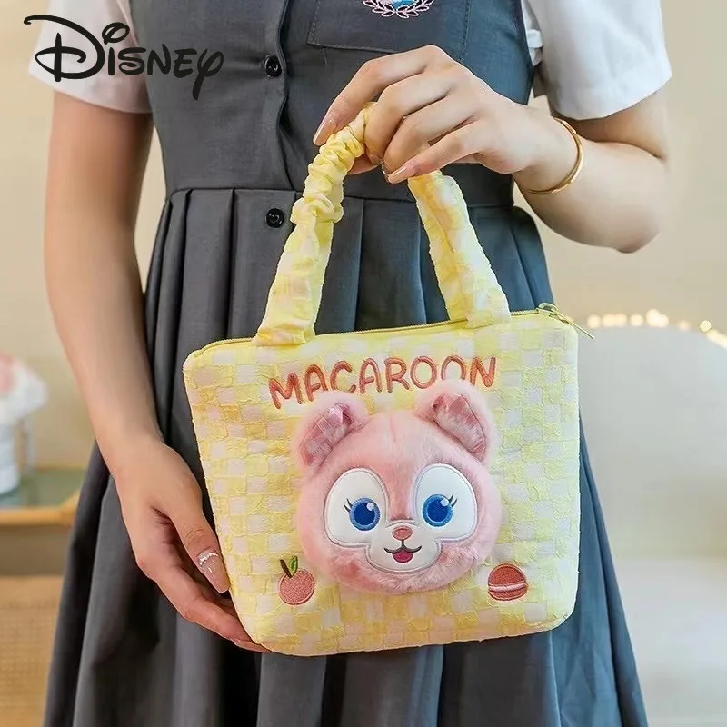 Disney 2023 New Women's Handbag Fashion High Quality Women's Bag Cartoon Casual Versatile Large Capacity Girls' Shopping Bag