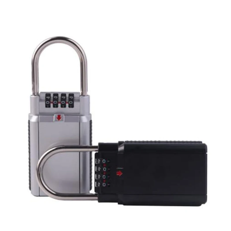 

4 Digit Password Combination Padlock Suitcase Luggage Metal Code Lock Mini Coded Keyed Anti-Theft Locks Cijfersloten