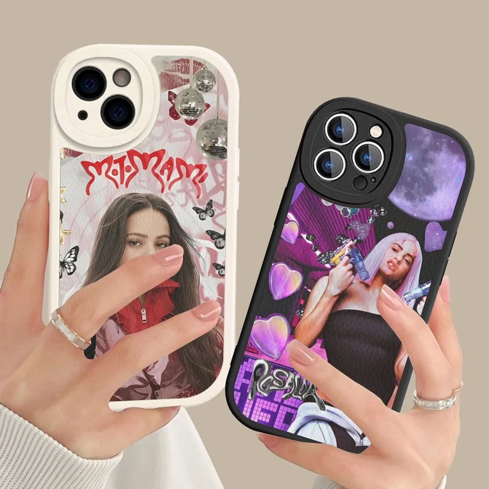 

Rosalia Spanish Singer Phone Case Hard Leather For IPhone 14 13 12 Mini 11 14 Pro Max Xs X Xr 7 8 Plus Fundas