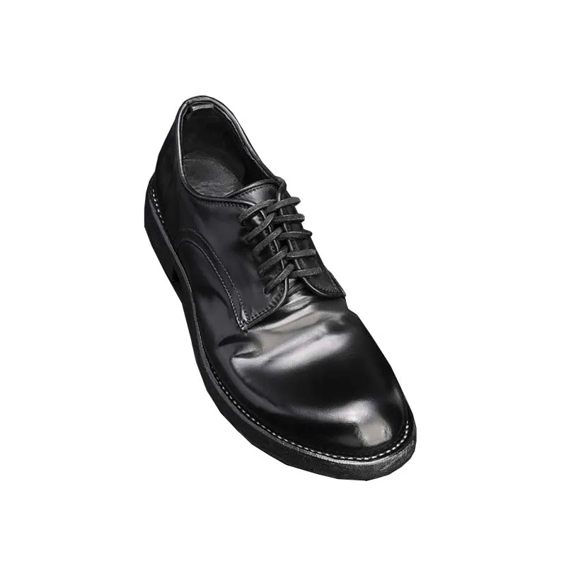 

yingjiefushi horse Leather shoes male commerce men Formal wear Men shoes Horse buttock skin male Derby shoes horse leather shoes
