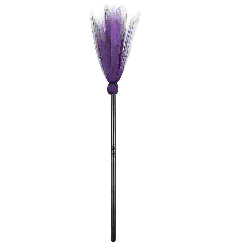 

Halloween Witch Broom Party Decor Witch Broom Prop Kids Witch Cosplay Broom Girl