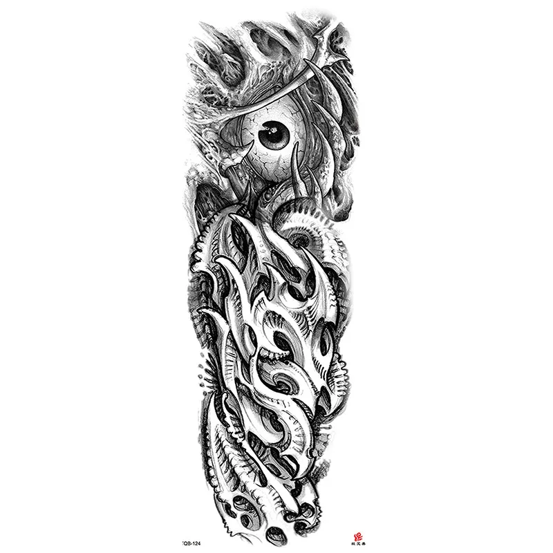 Тату-наклейки на всю руку оптом водостойкие временные тату-наклейки товары через