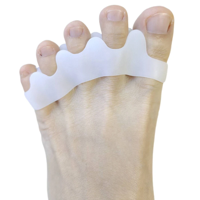 1 пара силиконовый разделитель для большого пальца ноги при вальгусной